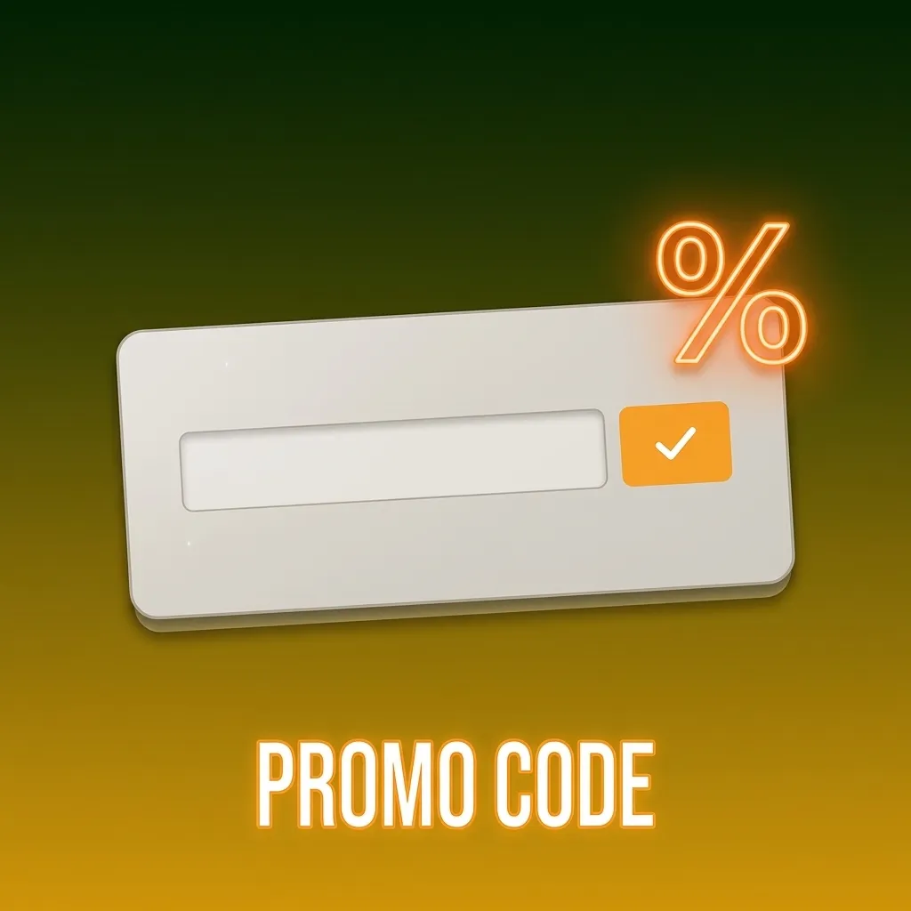 Person entering promo code on mobile device during online deposit transaction to activate bonus offer